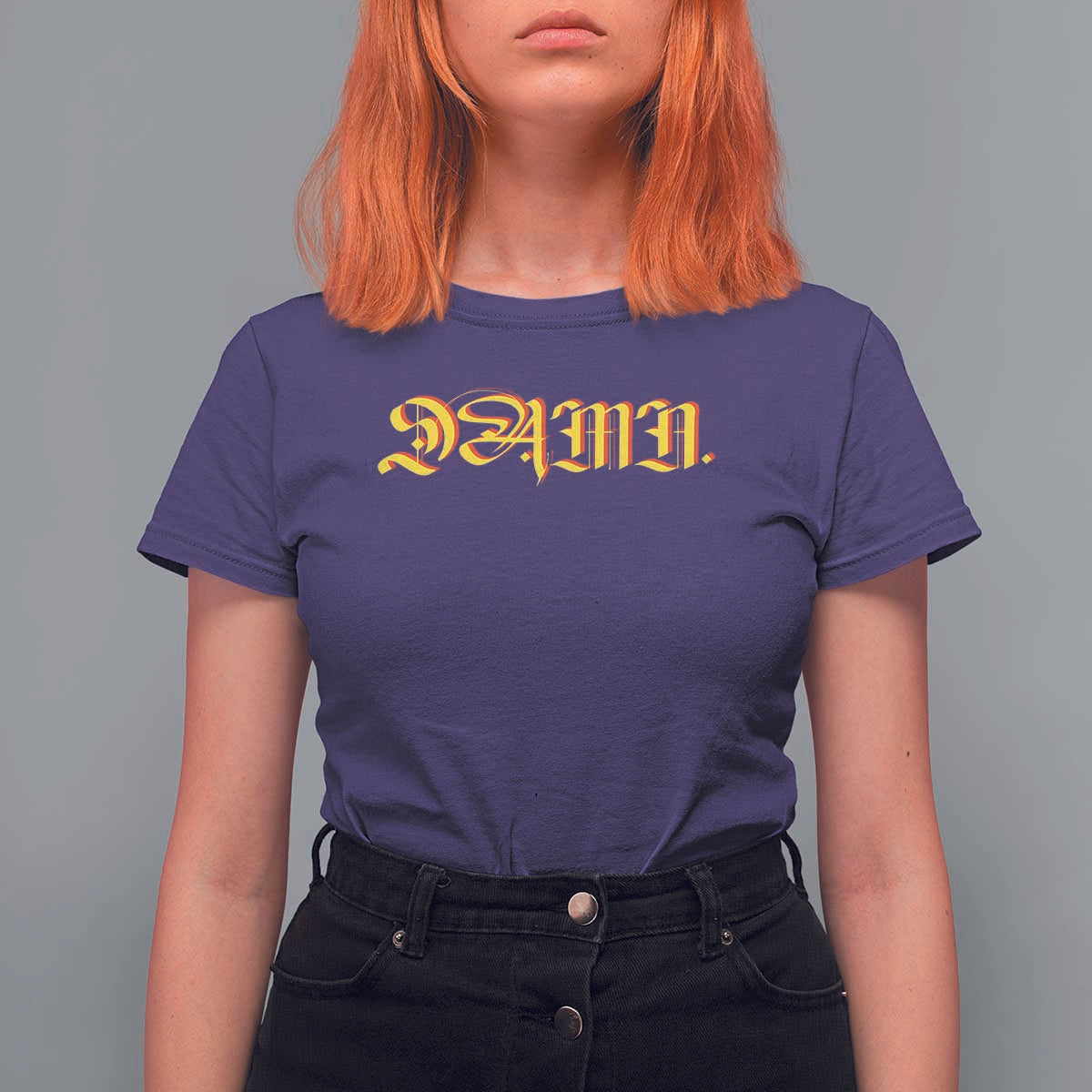 Hip Hop DAMN T Shirt For Women