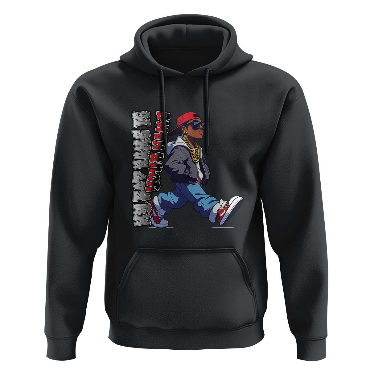 Personalized Hip Hop Rapper Hoodie Custom Name My Rap Name Is