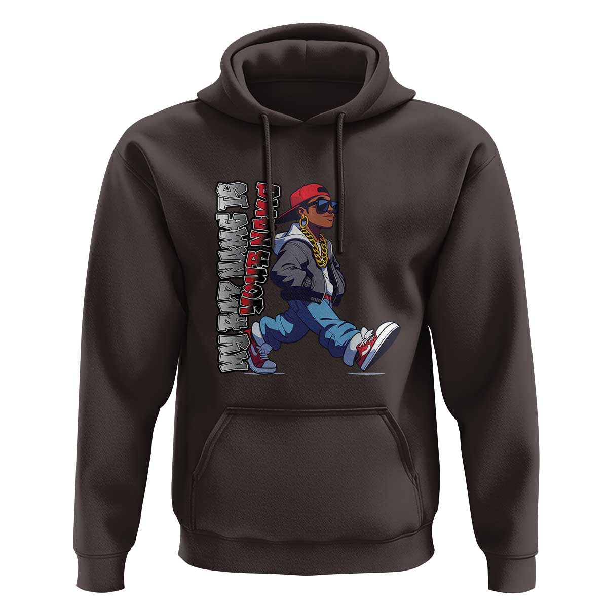 Personalized Hip Hop Rapper Hoodie Custom Name My Rap Name Is