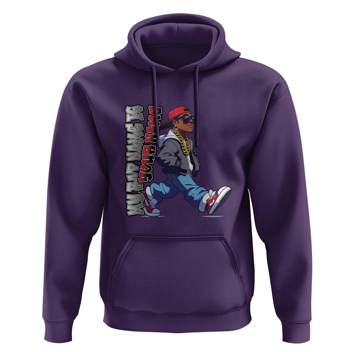 Personalized Hip Hop Rapper Hoodie Custom Name My Rap Name Is