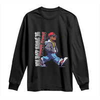 Personalized Hip Hop Rapper Long Sleeve Shirt Custom Name My Rap Name Is