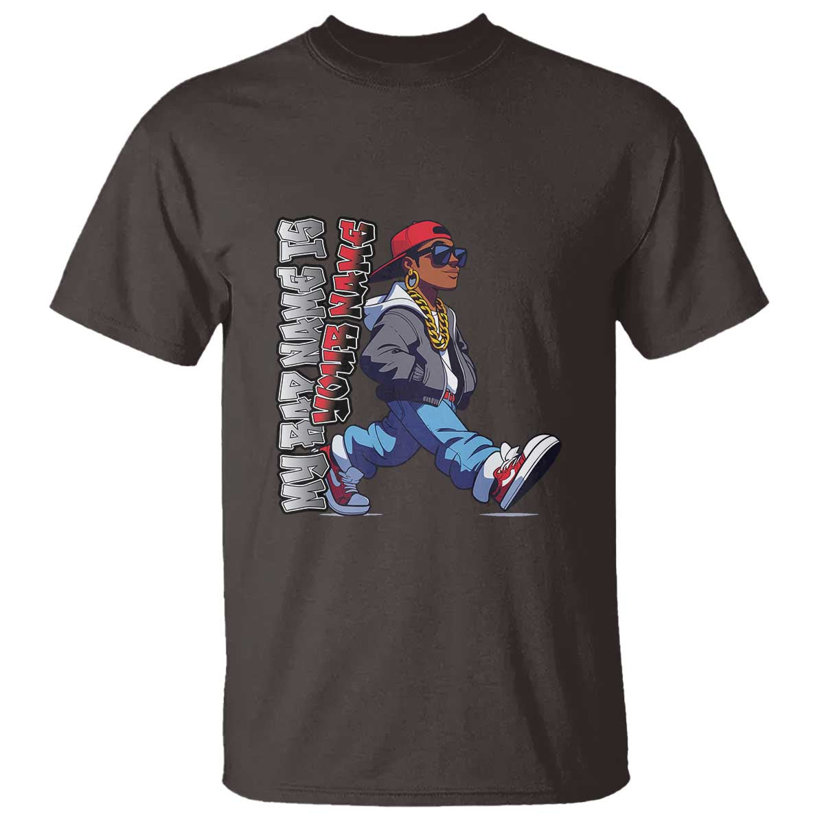 Personalized Hip Hop Rapper T Shirt Custom Name My Rap Name Is