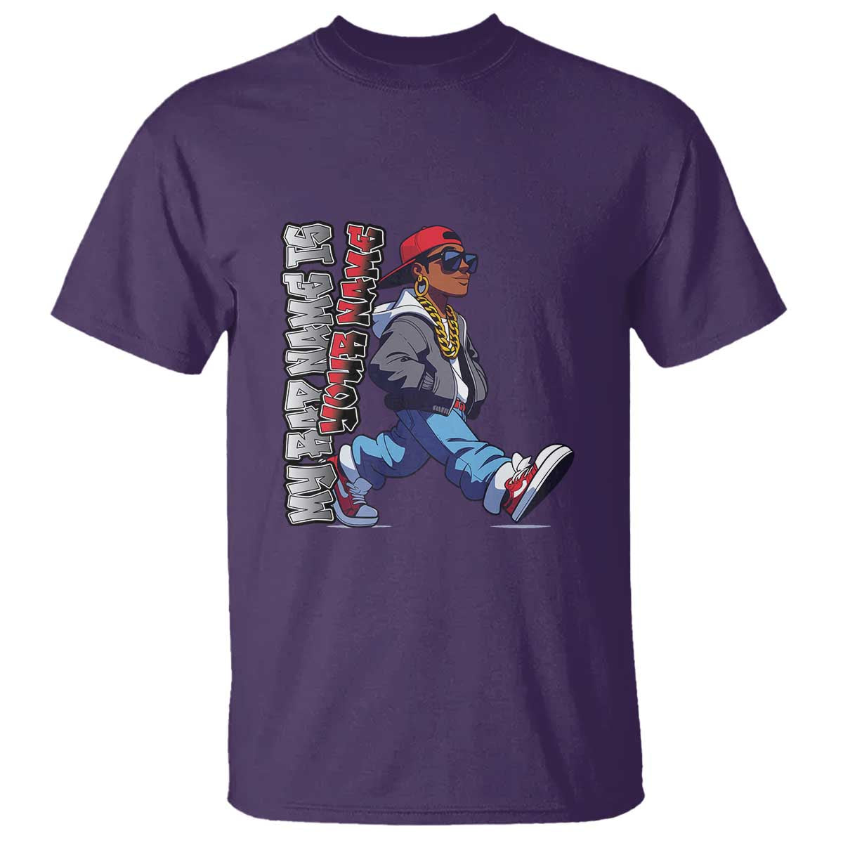 Personalized Hip Hop Rapper T Shirt Custom Name My Rap Name Is