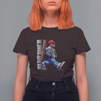 Personalized Hip Hop Rapper T Shirt For Women Custom Name My Rap Name Is