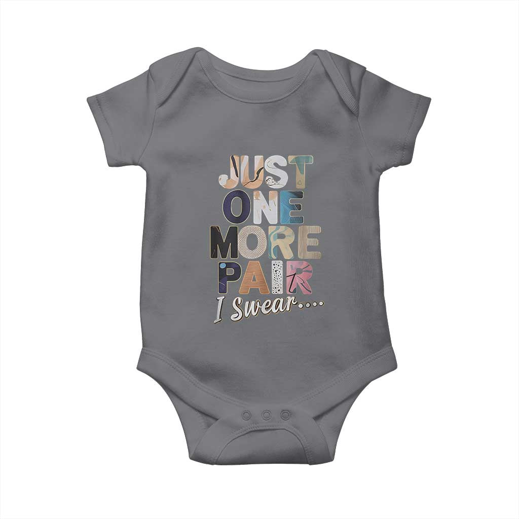 Sneaker Lover Baby Onesie Just One More Pair I Swear