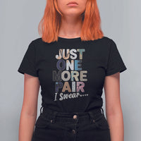 Sneaker Lover T Shirt For Women Just One More Pair I Swear