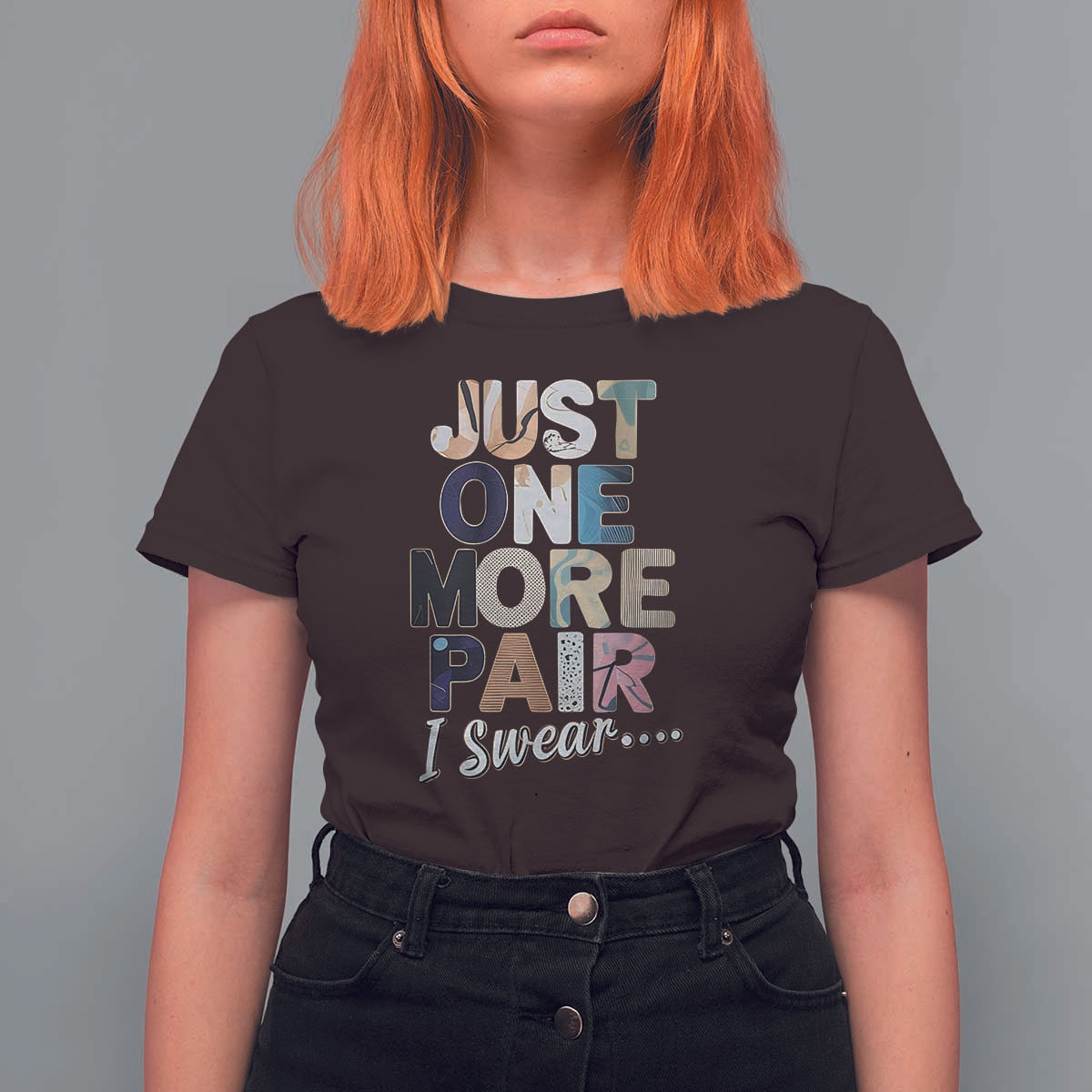 Sneaker Lover T Shirt For Women Just One More Pair I Swear