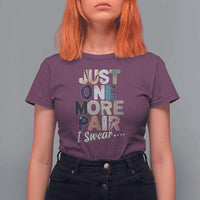 Sneaker Lover T Shirt For Women Just One More Pair I Swear