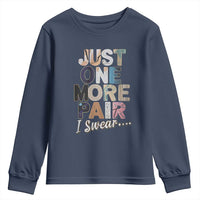 Sneaker Lover Youth Sweatshirt Just One More Pair I Swear