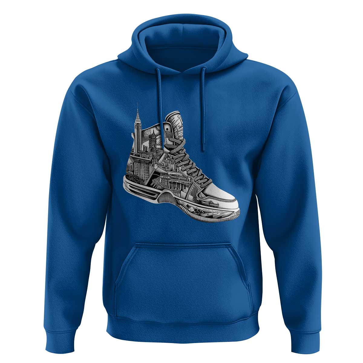Sneaker Lover Hoodie Graphic New York Travel SNKR