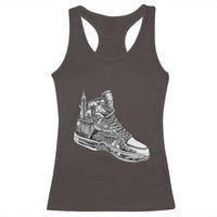 Sneaker Lover Racerback Tank Top Graphic New York Travel SNKR