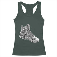 Sneaker Lover Racerback Tank Top Graphic New York Travel SNKR