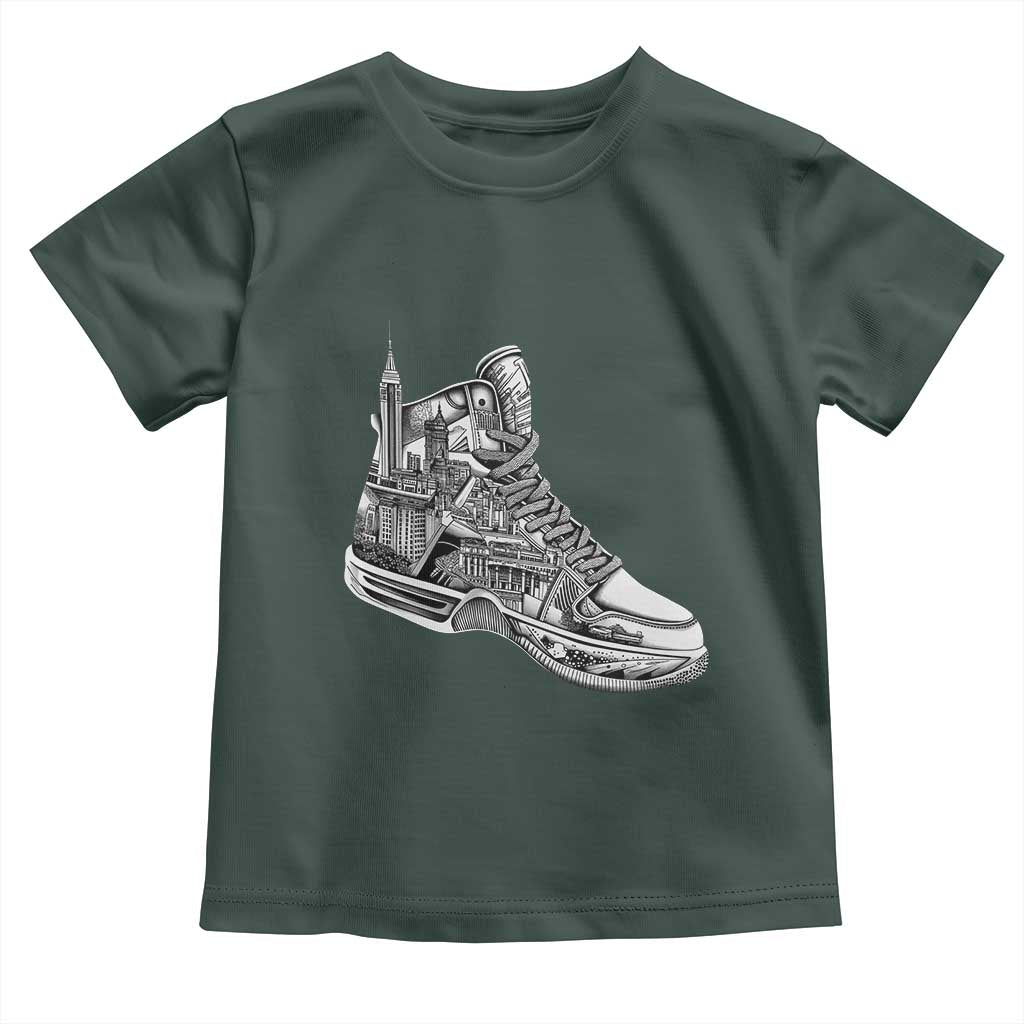 Sneaker Lover Toddler T Shirt Graphic New York Travel SNKR