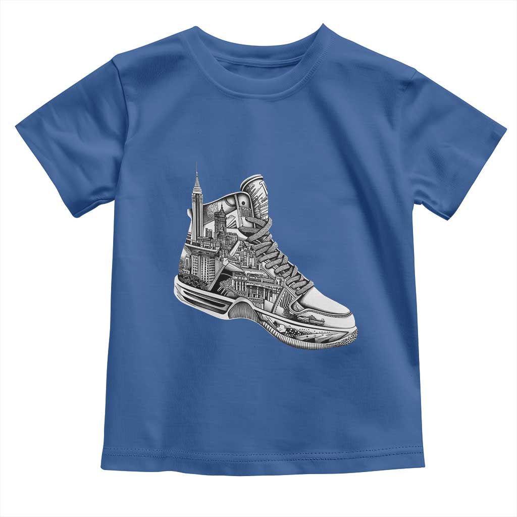 Sneaker Lover Toddler T Shirt Graphic New York Travel SNKR