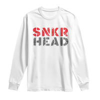 Sneaker Lover Long Sleeve Shirt SNKR Head