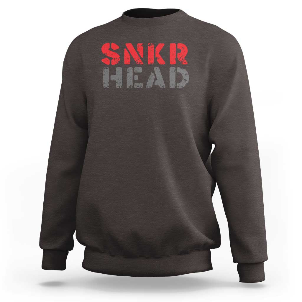 Sneaker Lover Sweatshirt SNKR Head