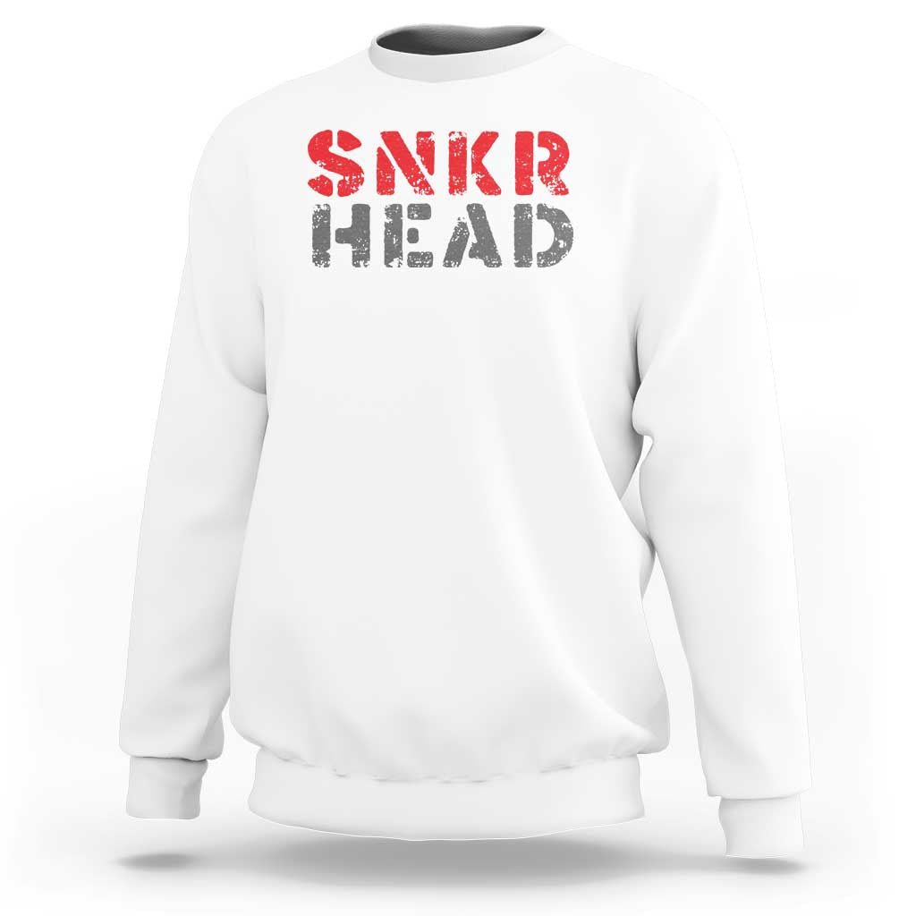 Sneaker Lover Sweatshirt SNKR Head