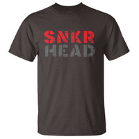 Sneaker Lover T Shirt SNKR Head