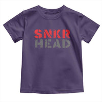 Sneaker Lover Toddler T Shirt SNKR Head