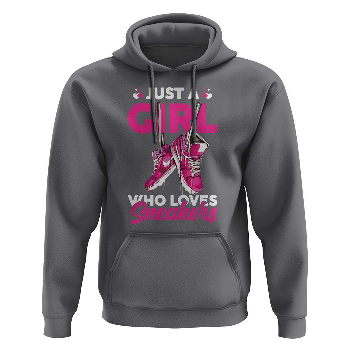 Just A Girl Who Loves Sneakers Hoodie