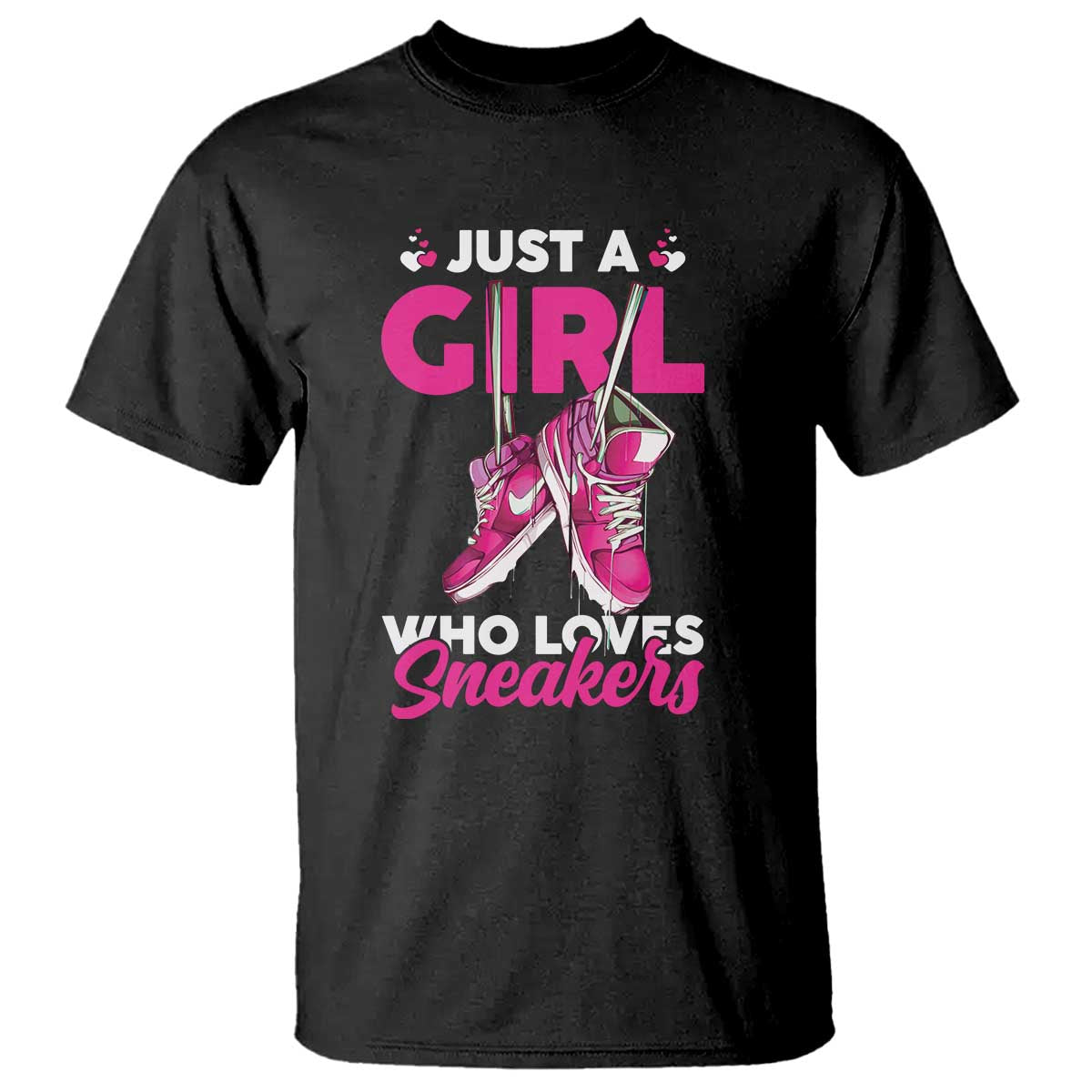 Just A Girl Who Loves Sneakers T Shirt