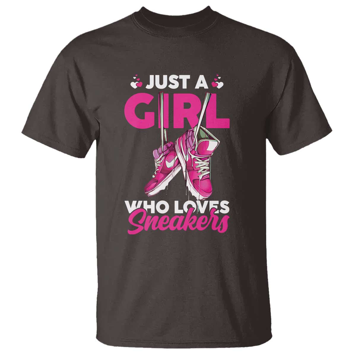 Just A Girl Who Loves Sneakers T Shirt
