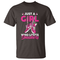 Just A Girl Who Loves Sneakers T Shirt