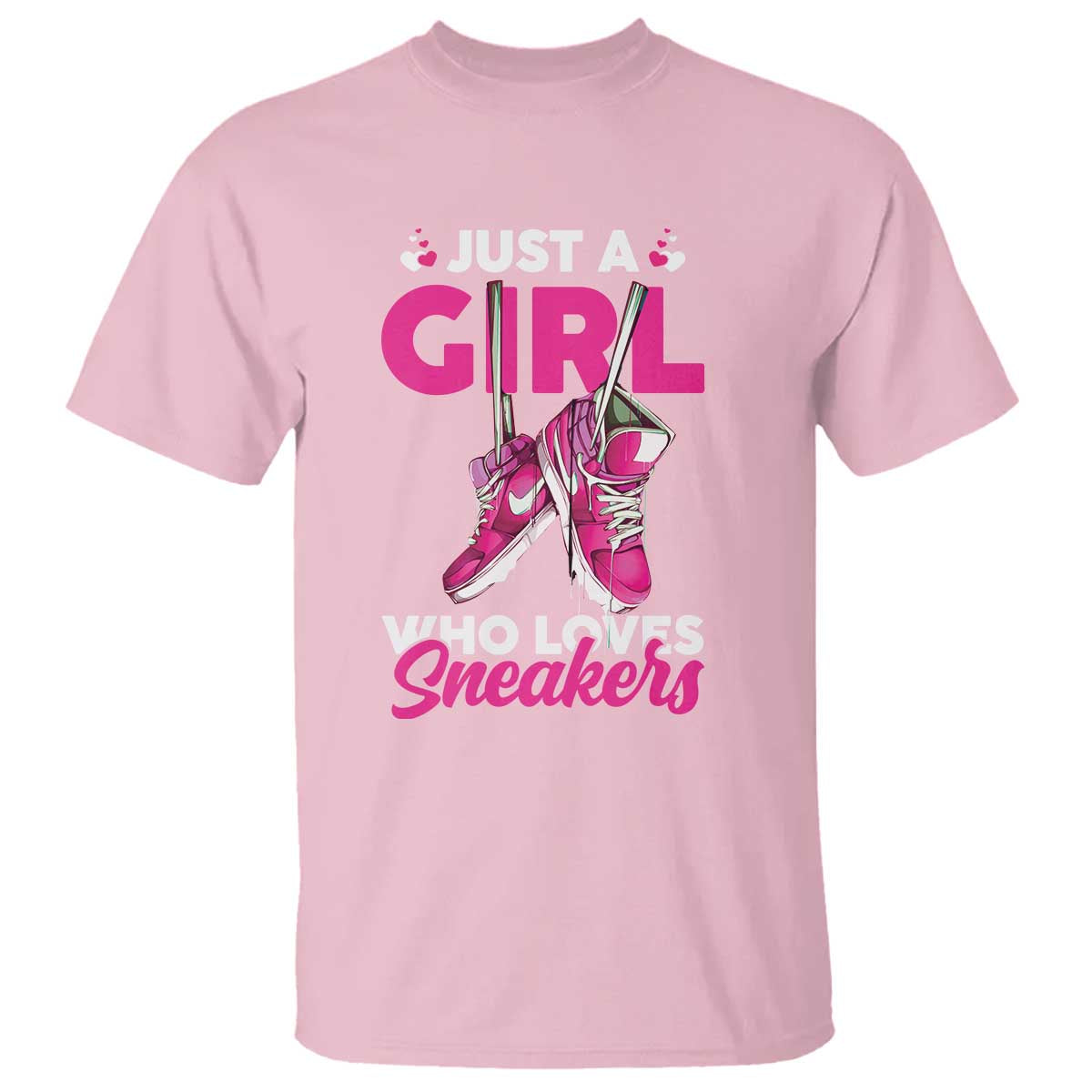 Just A Girl Who Loves Sneakers T Shirt