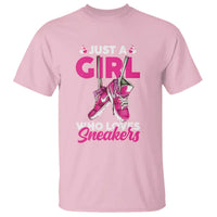 Just A Girl Who Loves Sneakers T Shirt