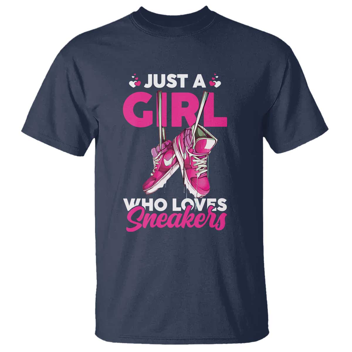 Just A Girl Who Loves Sneakers T Shirt