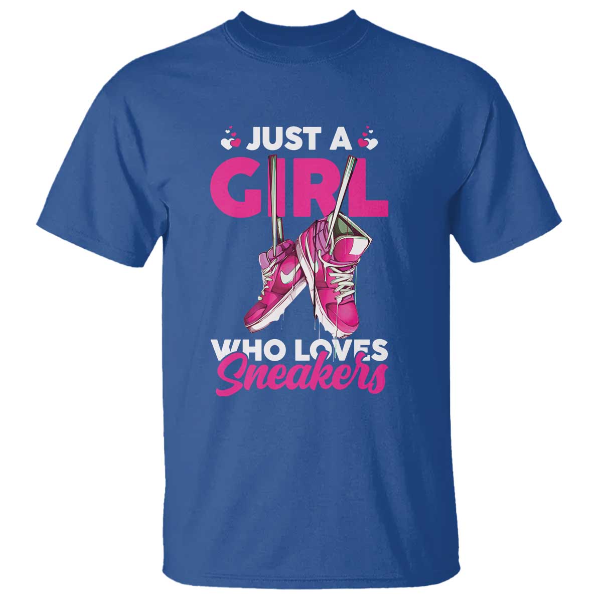 Just A Girl Who Loves Sneakers T Shirt