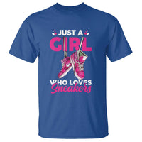 Just A Girl Who Loves Sneakers T Shirt