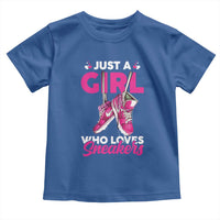 Just A Girl Who Loves Sneakers Toddler T Shirt