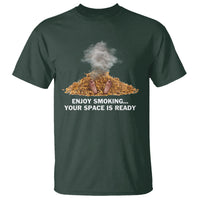 Anti Smoking T Shirt Enjoy Smoking Your Space Is Ready - Wonder Print Shop
