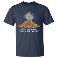 Anti Smoking T Shirt Enjoy Smoking Your Space Is Ready - Wonder Print Shop