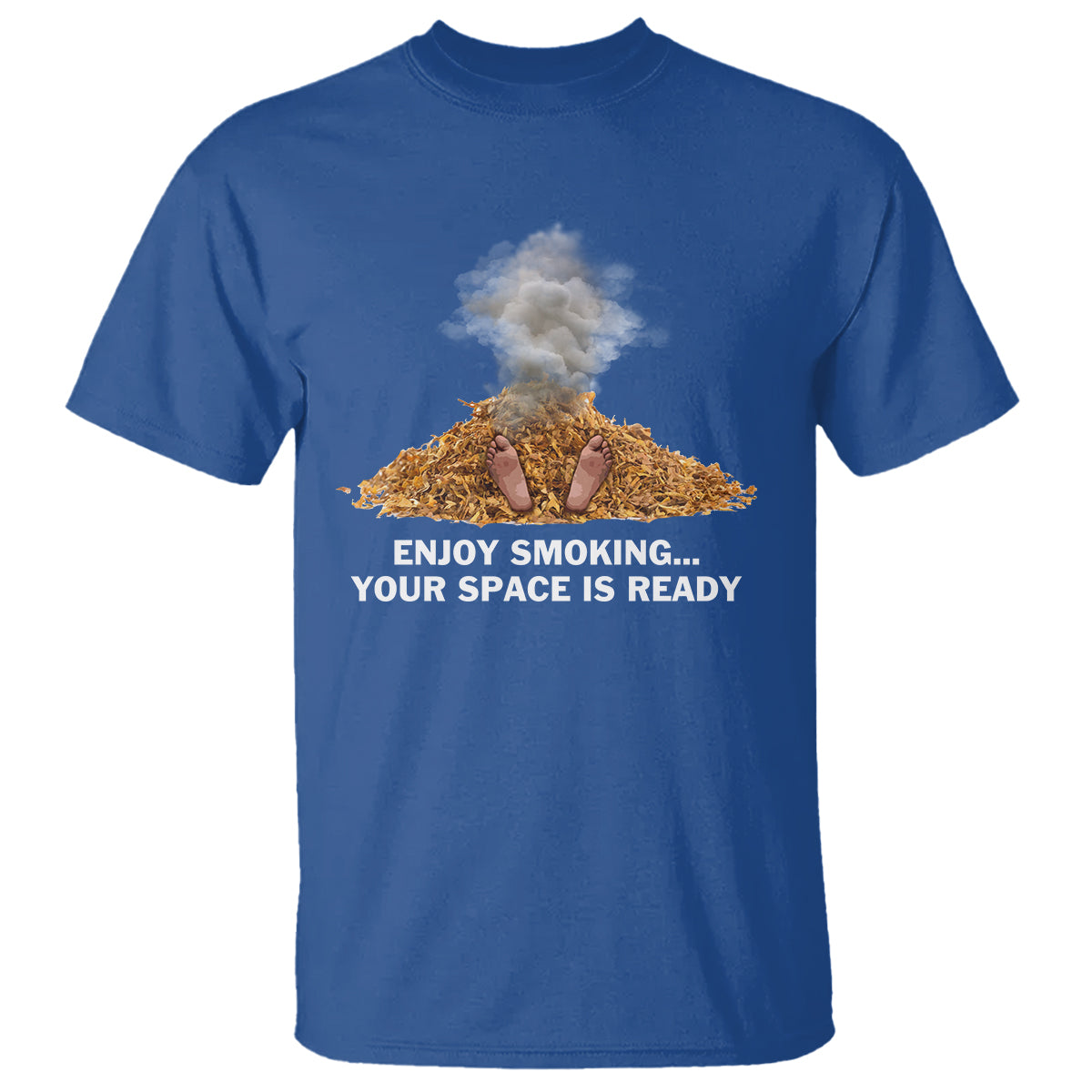 Anti Smoking T Shirt Enjoy Smoking Your Space Is Ready - Wonder Print Shop