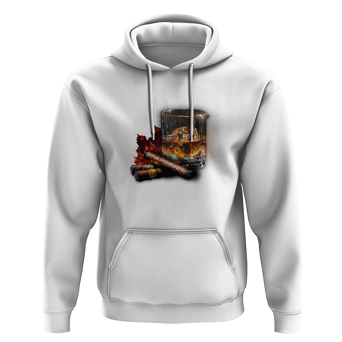 Cigar Lover Hoodie Not A Habit But A Peace of Mind - Wonder Print Shop