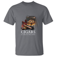 Cigar Lover T Shirt Not A Habit But A Peace of Mind - Wonder Print Shop