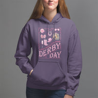 Coquette Bow Girly Derby Day Horse Racing Hoodie - Wonder Print Shop