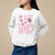 Coquette Bow Girly Derby Day Horse Racing Sweatshirt - Wonder Print Shop