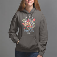 Horse Racing Hoodie This Is My Derby Day Dress Girls Women - Wonder Print Shop