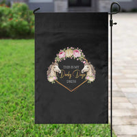 Horse Racing Garden Flag This Is My Derby Day Dress Girl Woman