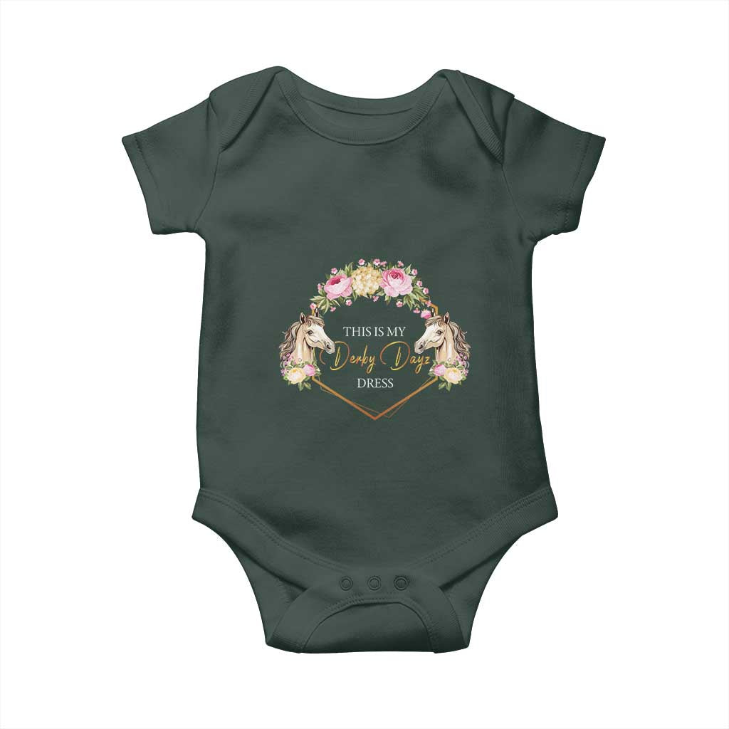 Horse Racing Baby Onesie This Is My Derby Day Dress Girl Woman