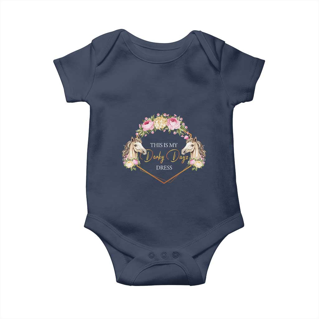 Horse Racing Baby Onesie This Is My Derby Day Dress Girl Woman