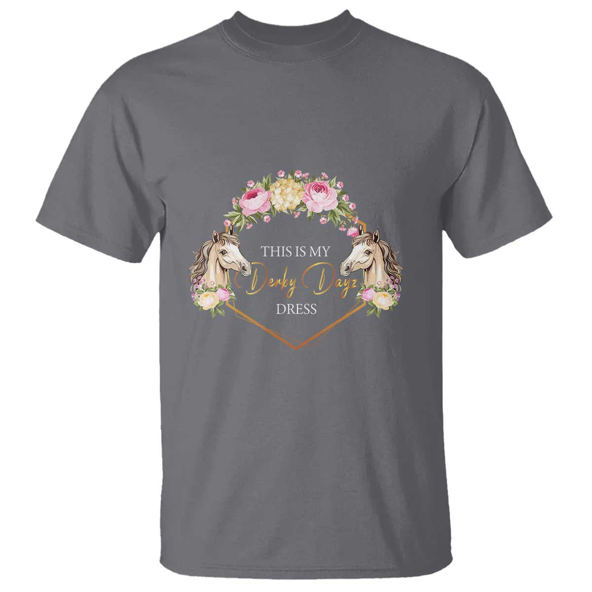 Horse Racing T Shirt This Is My Derby Day Dress Girl Woman