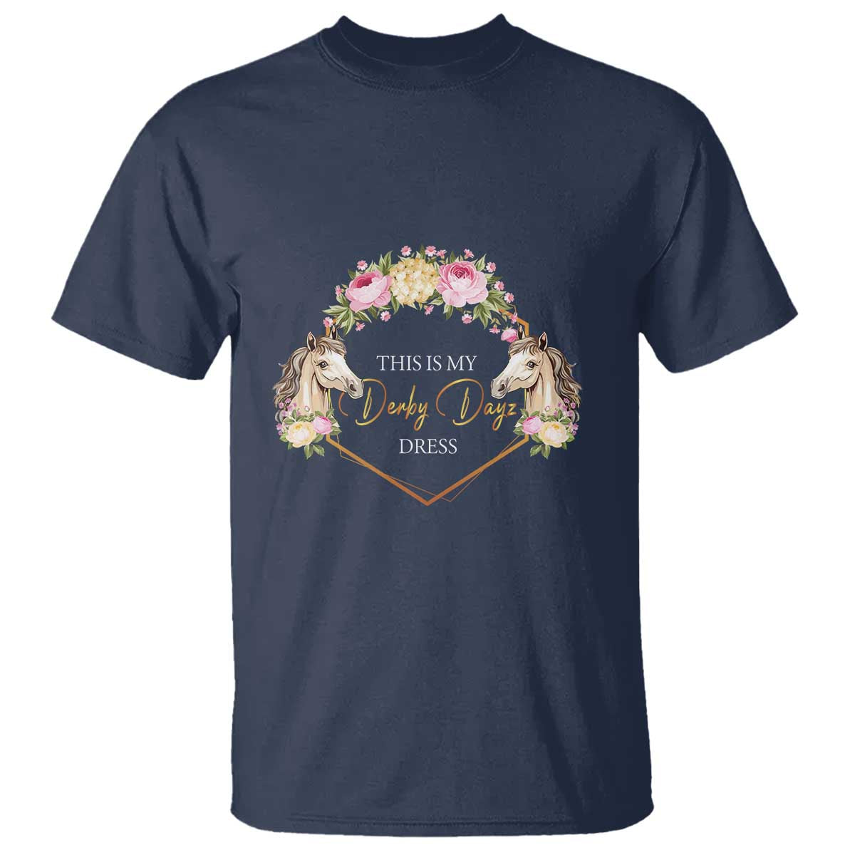 Horse Racing T Shirt This Is My Derby Day Dress Girl Woman