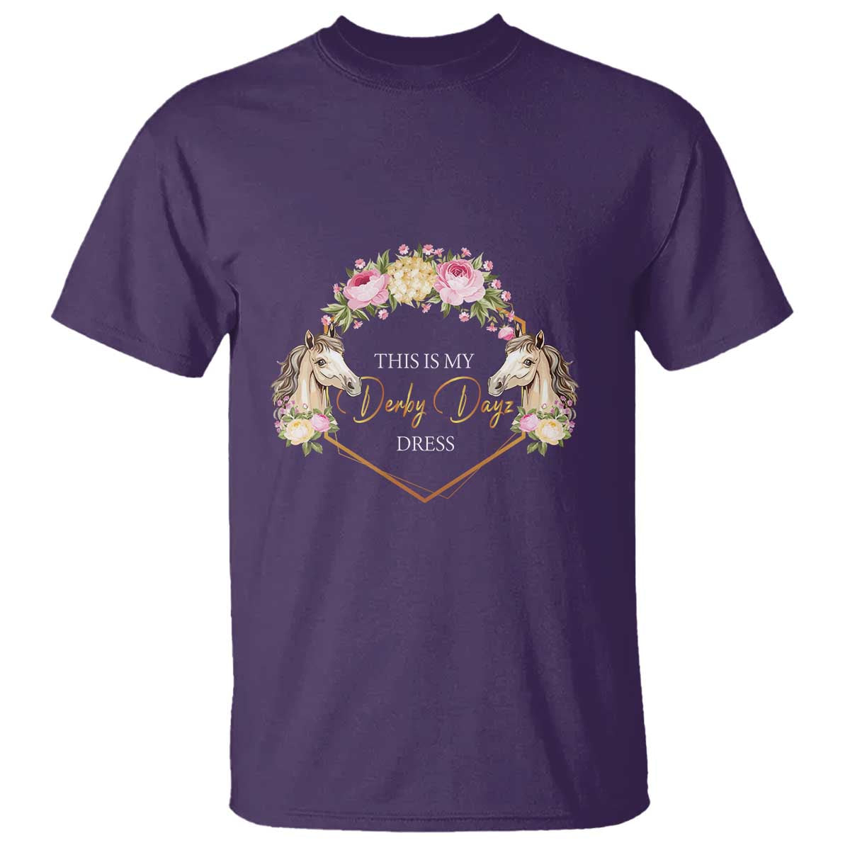Horse Racing T Shirt This Is My Derby Day Dress Girl Woman