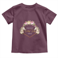 Horse Racing Toddler T Shirt This Is My Derby Day Dress Girl Woman