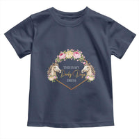 Horse Racing Toddler T Shirt This Is My Derby Day Dress Girl Woman