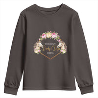 Horse Racing Youth Sweatshirt This Is My Derby Day Dress Girl Woman